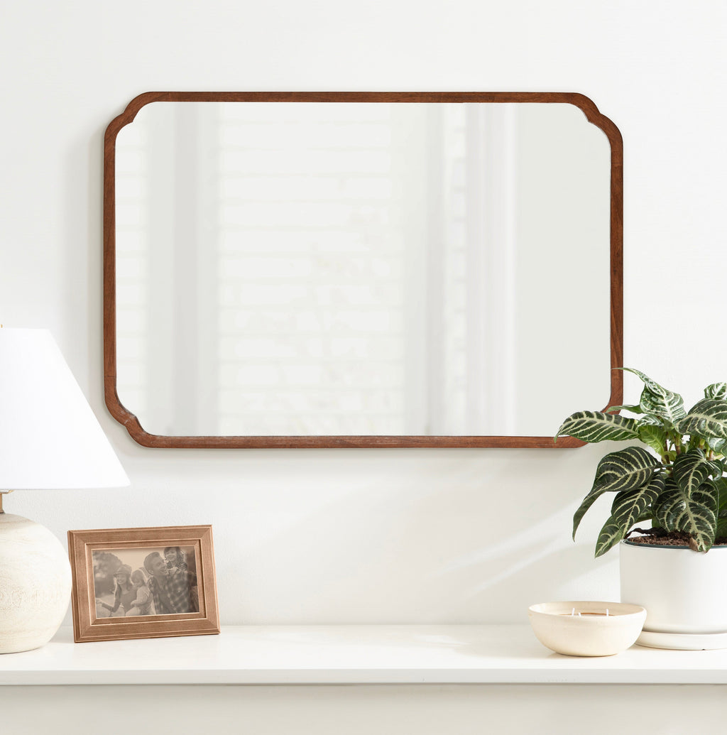 Marston Wood Framed Wall Mirror