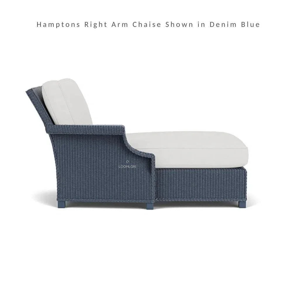 Hamptons Outdoor Wicker Sectional with Coffee Table Set