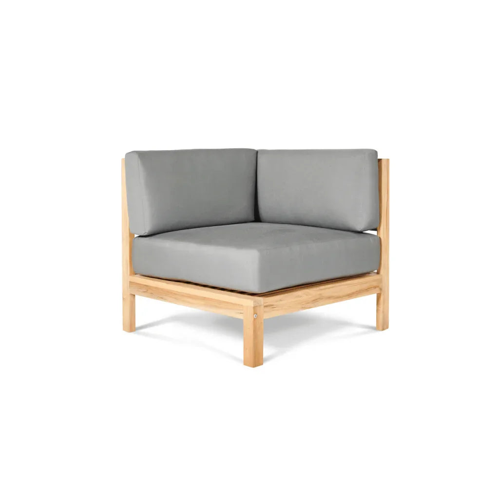 SoHo Patio Sectional Deep Sofa Set with Sunbrella 7PC