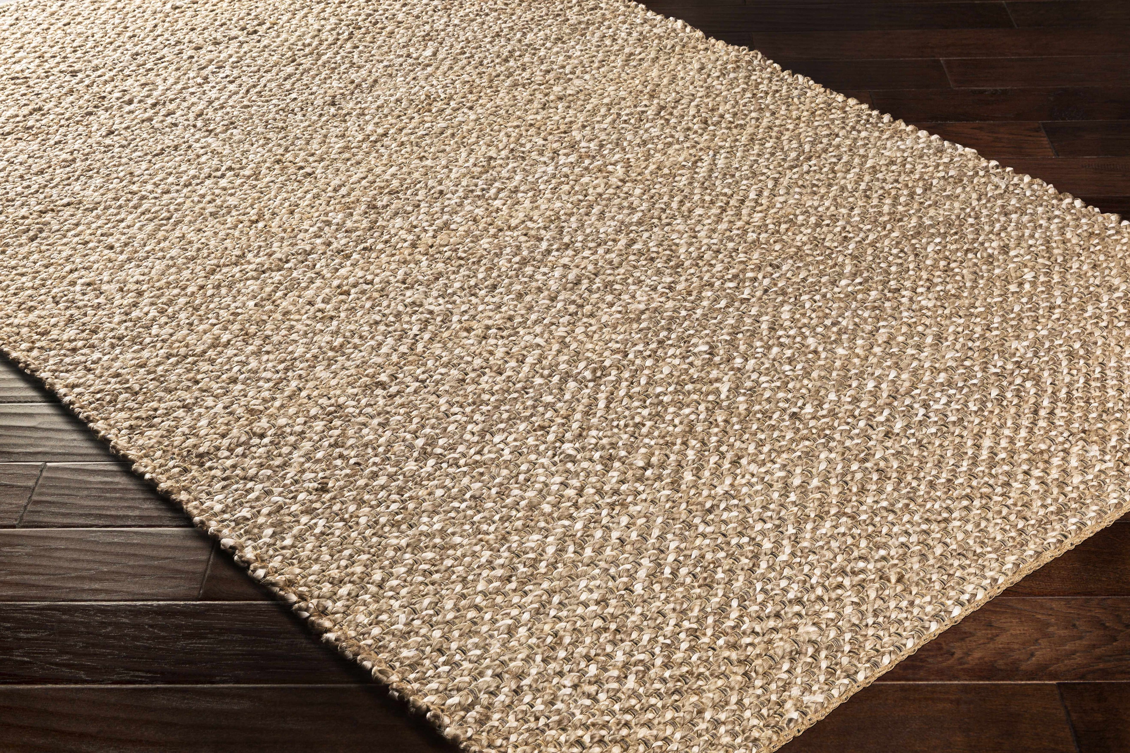 Caspar Jute 8ft Runner Rug