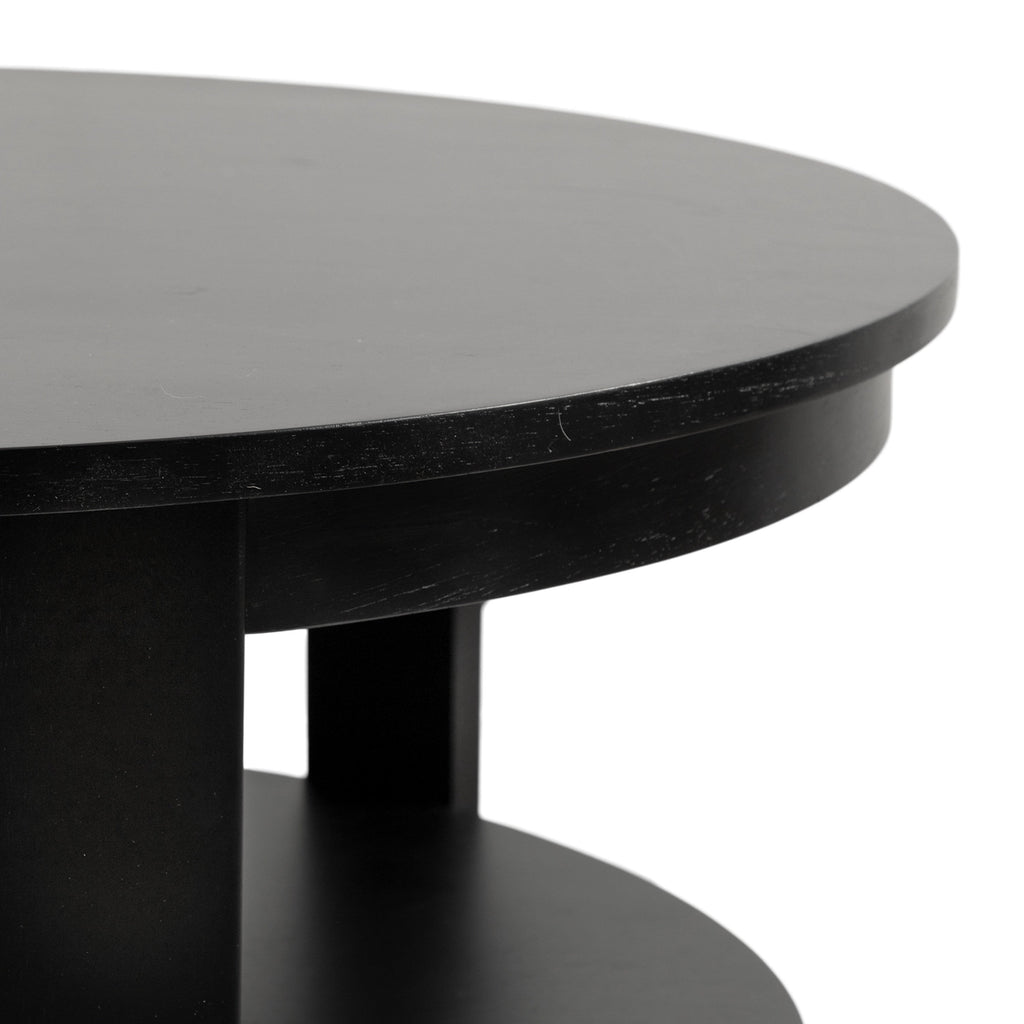 Foxford Round Wood Coffee Table